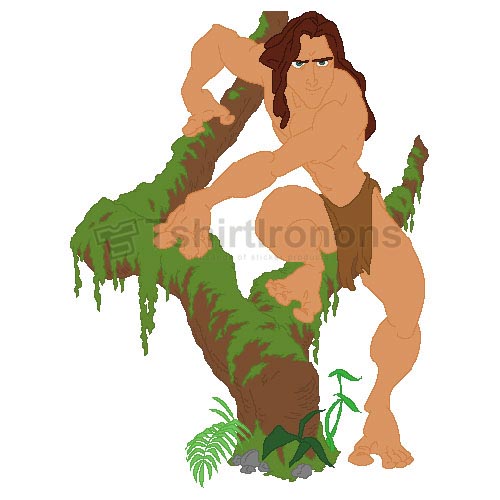 Tarzan T-shirts Iron On Transfers N6422 - Click Image to Close